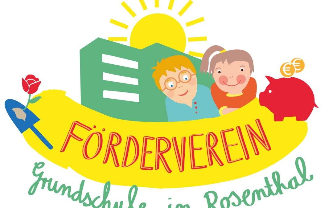 Neuer Name des Förderverein der Grundschule in Rosenthal – mit neuem Logo wieder am Start!